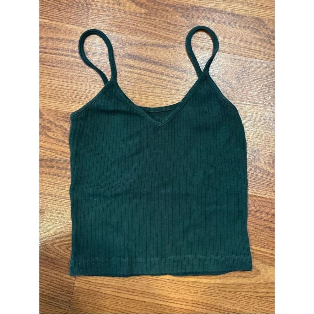 Brandy-melville Women's Green Tank